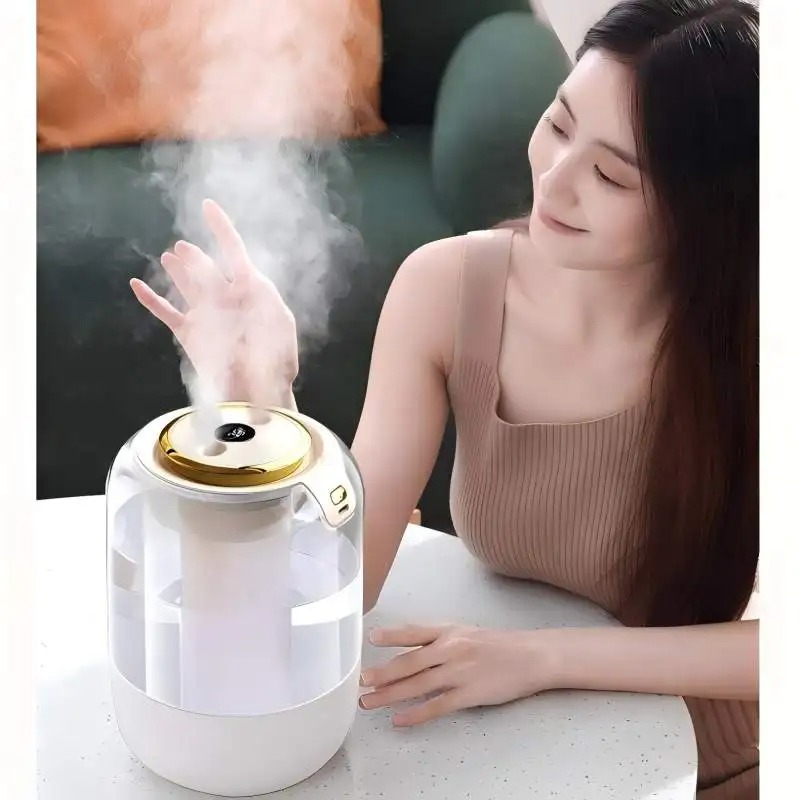 Humidifier Nursery Quiet - 2025 Nieuwe 5L Grote Spray Cool