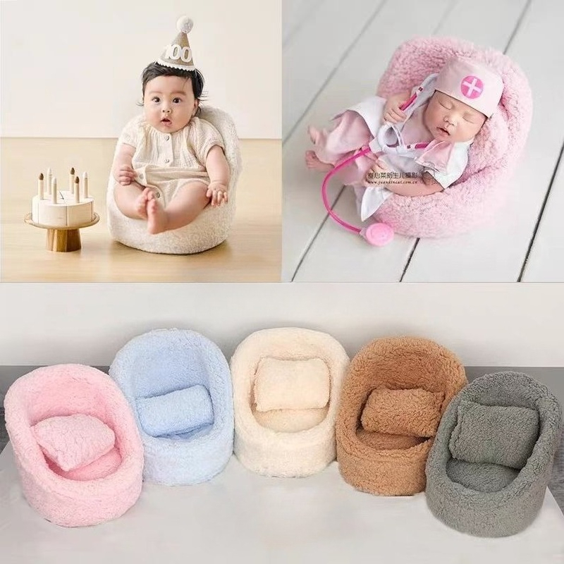 Baby Nursery Set - 2 stks Baby Poseren Bank Pasgeboren