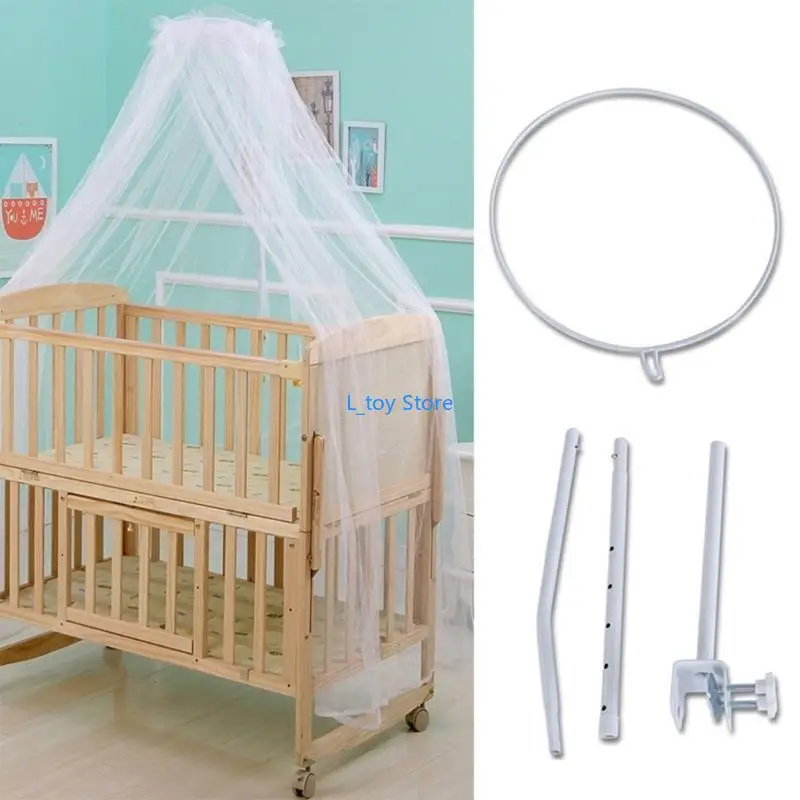 Convertible Crib Set - Verstelbare Klamboe Standhouder Clip-on Babybed Klamboe