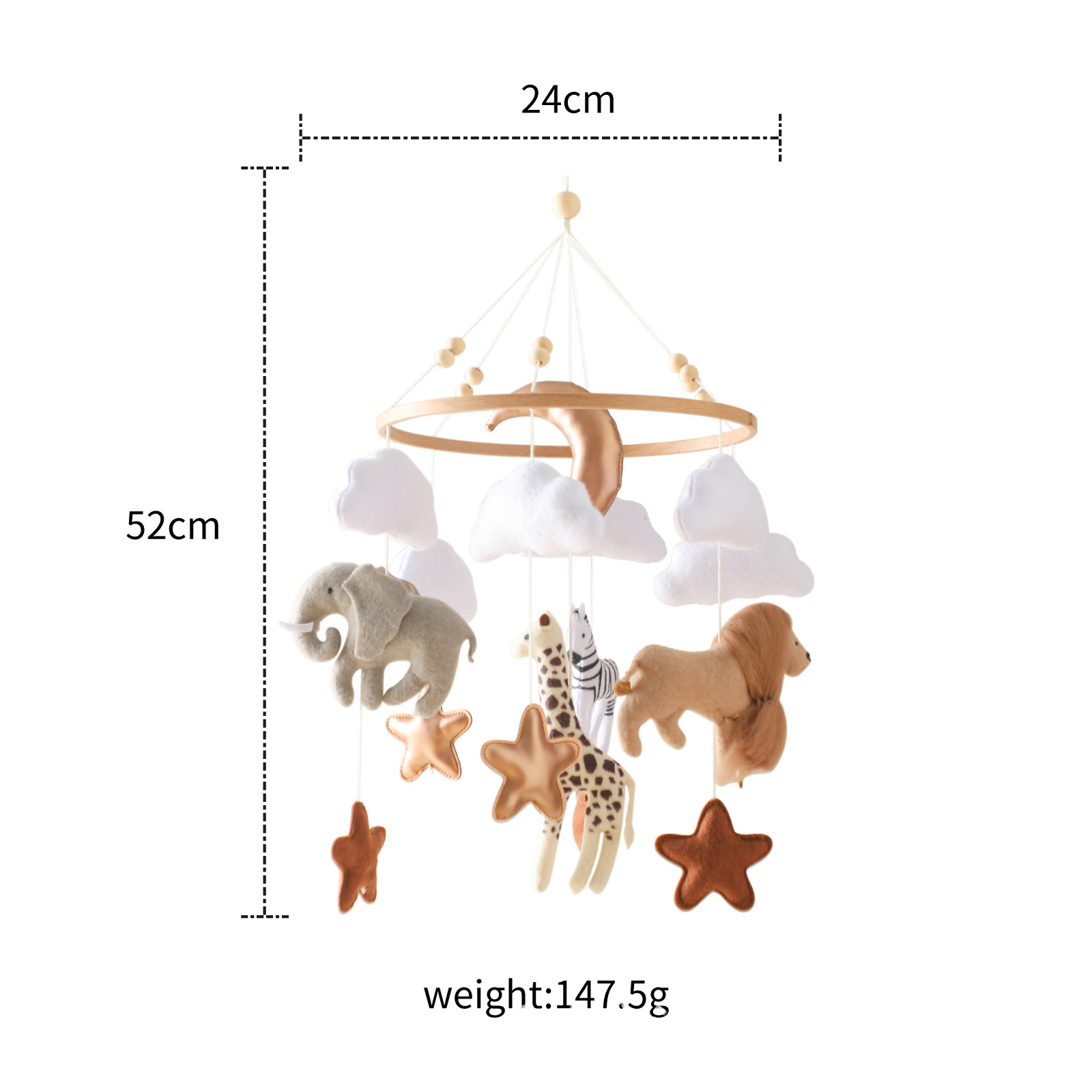 Baby Nursery Sale - Hot Sale Nordic Handgemaakte Vilt Jungle