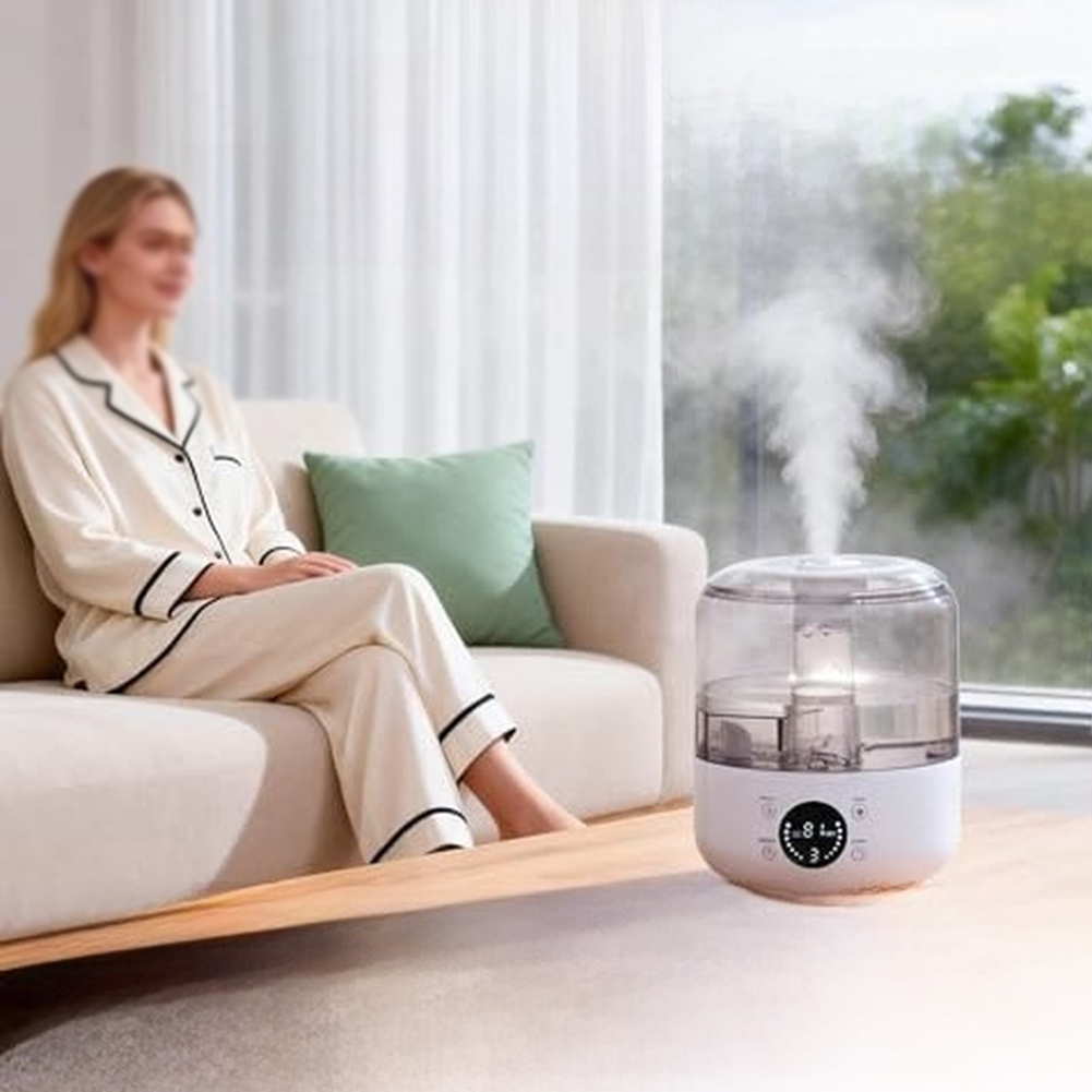 Dubbele spuitmond 3 liter luch - Humidifier Nursery Quiet recensie en prijs