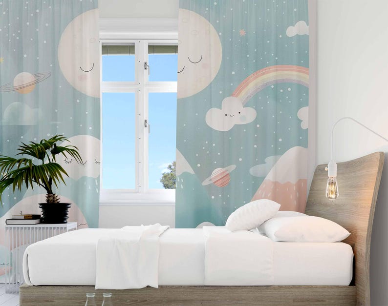 Berg Regenboog Baby Kinderkame - Blackout Curtain Nursery recensie en prijs