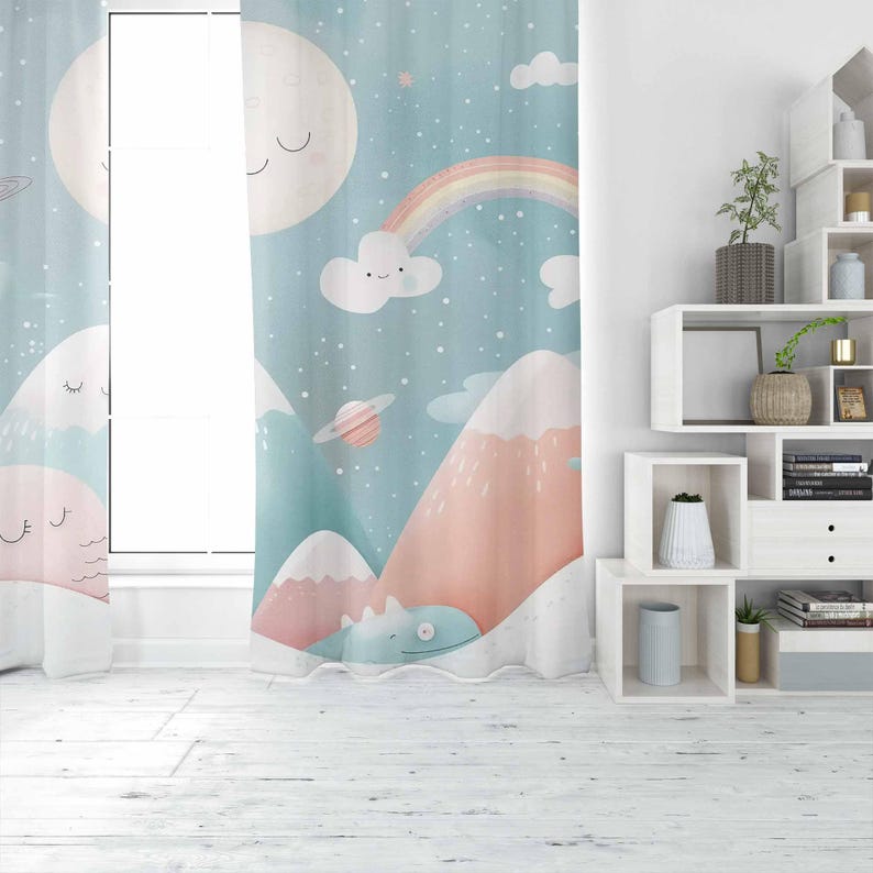 Berg Regenboog Baby Kinderkame - Blackout Curtain Nursery recensie en prijs