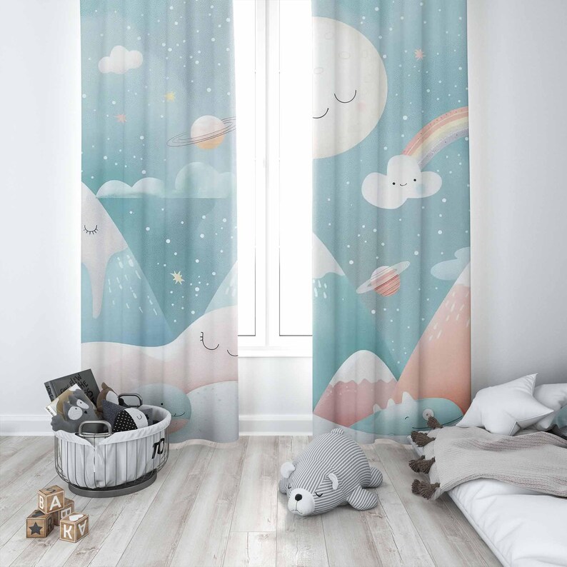 Berg Regenboog Baby Kinderkame - Blackout Curtain Nursery recensie en prijs