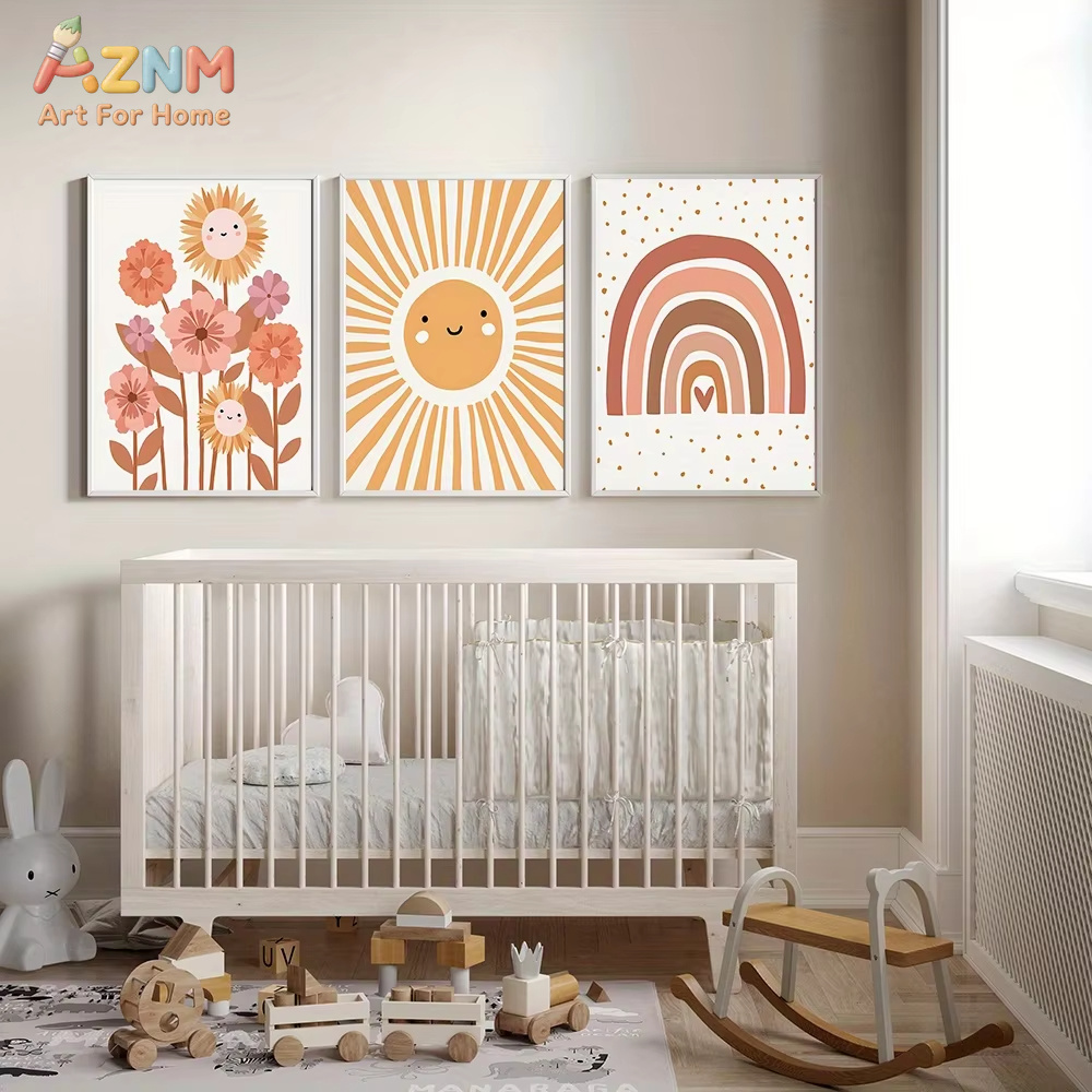 AZNM Boho neutrale zonbloem re - Baby Nursery Neutral recensie en prijs