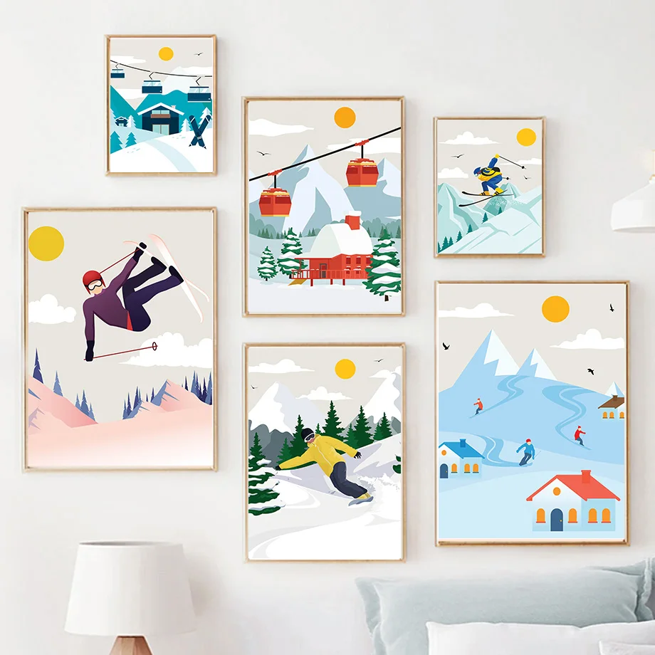 Minimalistische Snow Mountain  - Baby Nursery Themes Girl recensie en prijs