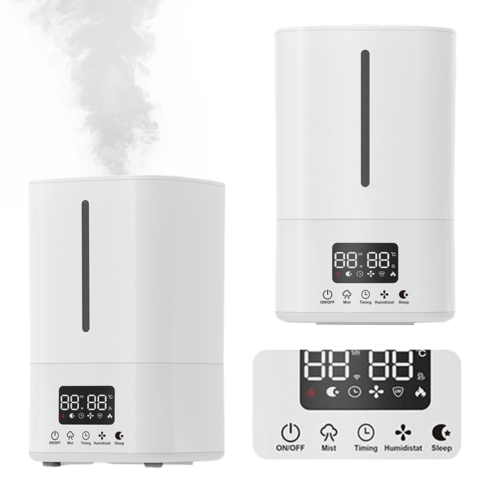 5L luchtbevochtiger met luchtr - Humidifier Nursery Quiet recensie en prijs