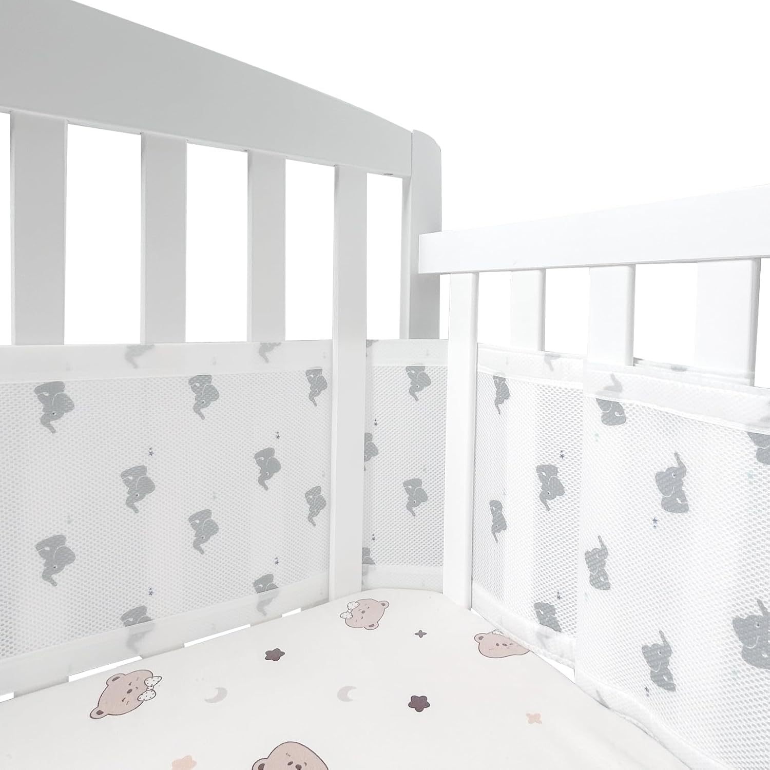 2 Stuks Set Ademend Mesh Wieg  - Baby Nursery Sale recensie en prijs