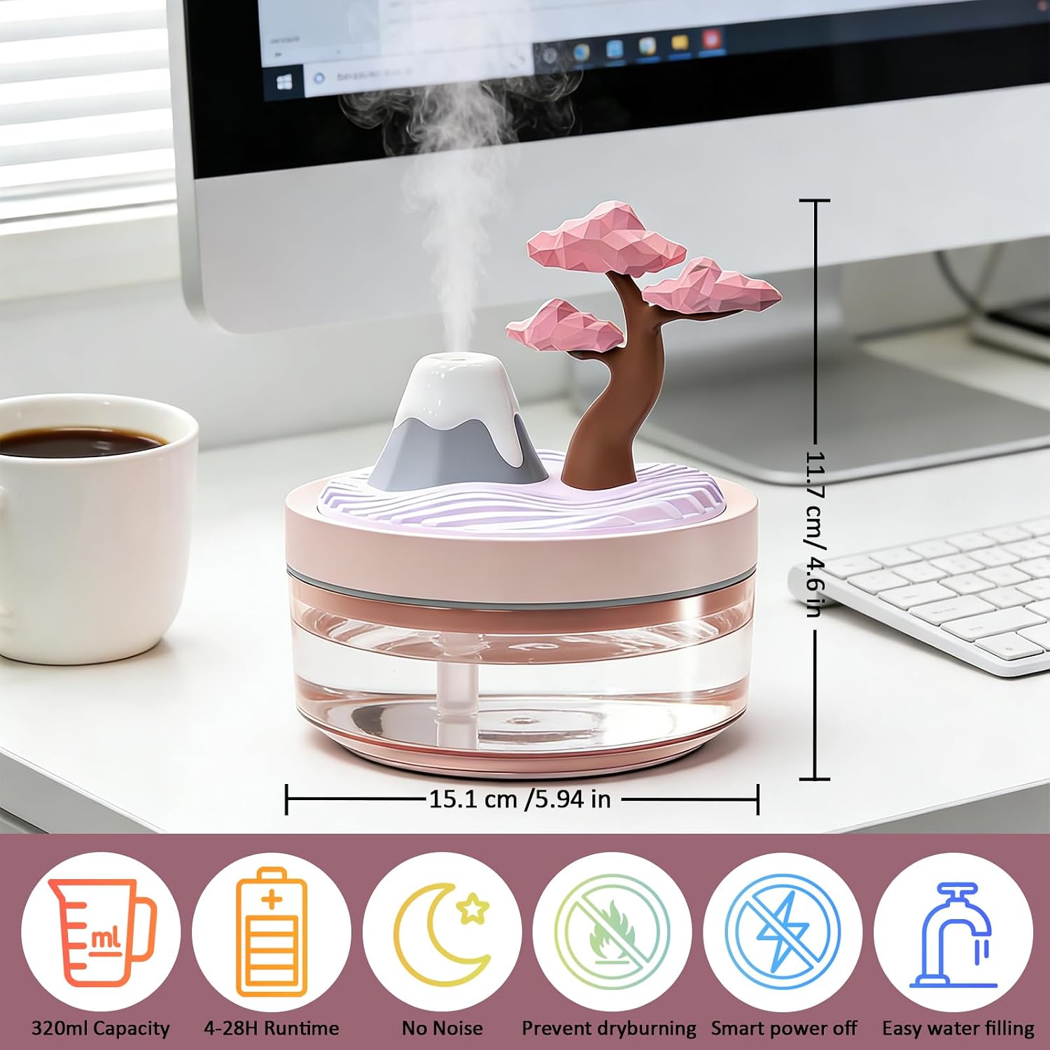 2026 Nieuwe Upgrade Kersenbloe - Humidifier Nursery Quiet recensie en prijs