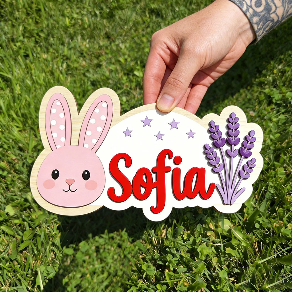 25cm gepersonaliseerde pastel  - Baby Nursery Themes Girl recensie en prijs