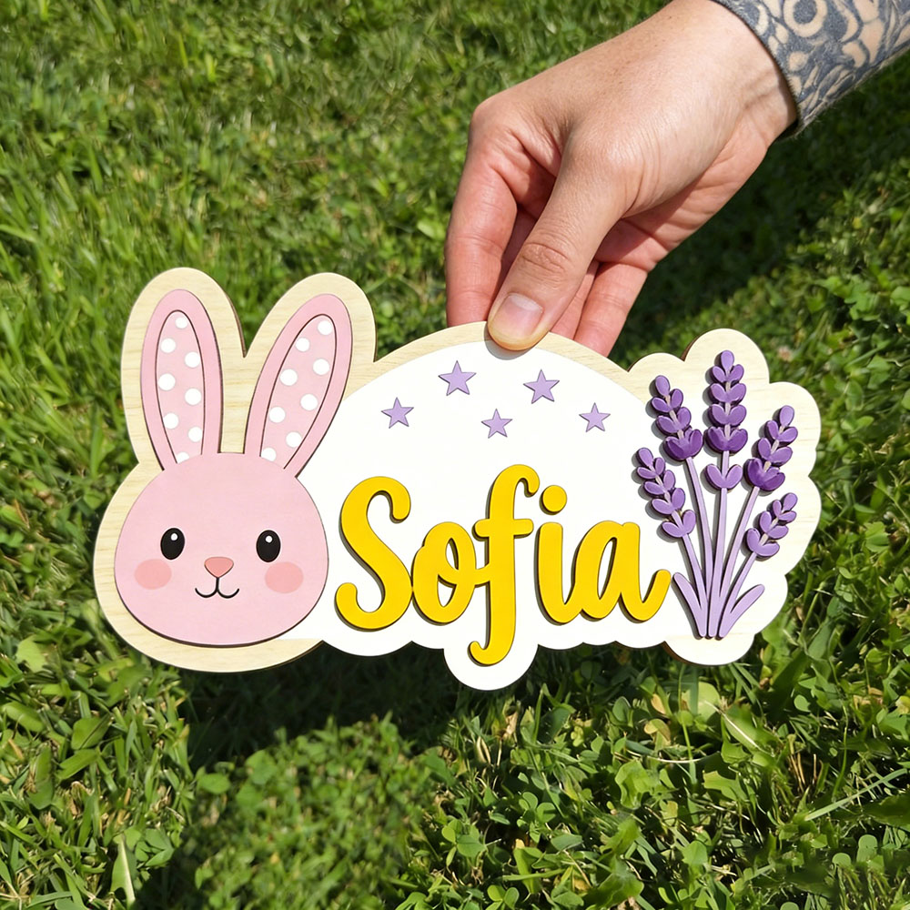 25cm gepersonaliseerde pastel  - Baby Nursery Themes Girl recensie en prijs