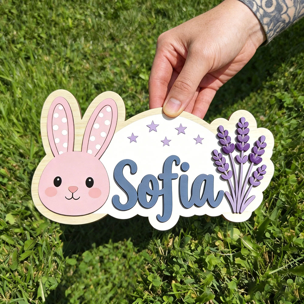 25cm gepersonaliseerde pastel  - Baby Nursery Themes Girl recensie en prijs