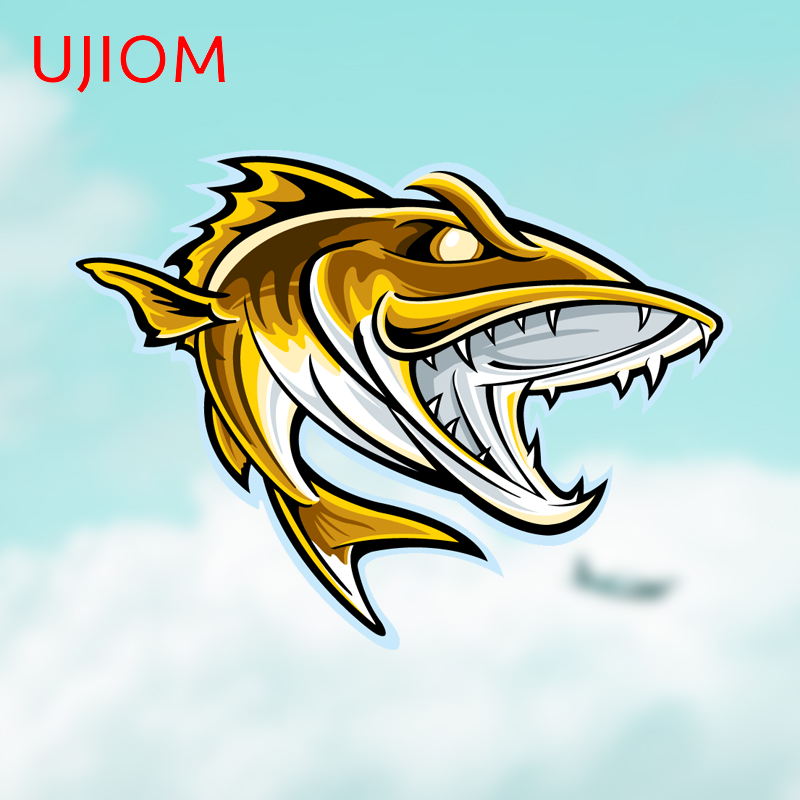 UJIOM Gele Cartoon Meerval Vis - Baby Nursery Yellow Walls recensie en prijs