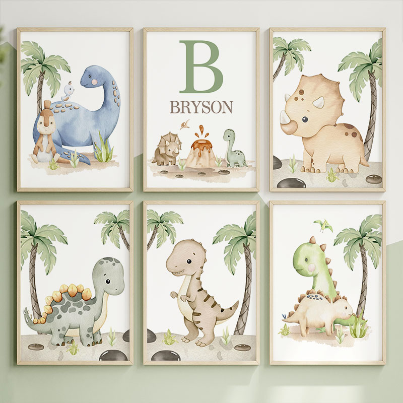 6 soorten neutrale dinosaurus  - Baby Nursery Neutral recensie en prijs