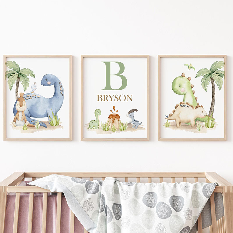 6 soorten neutrale dinosaurus  - Baby Nursery Neutral recensie en prijs