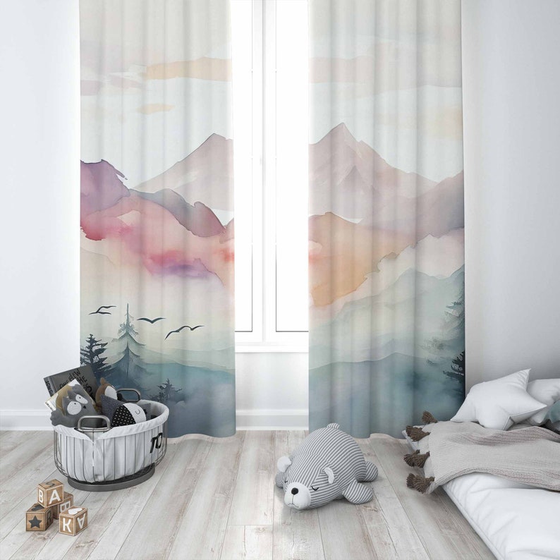 Mountain Forest Kinderkamer Go - Blackout Curtain Nursery recensie en prijs