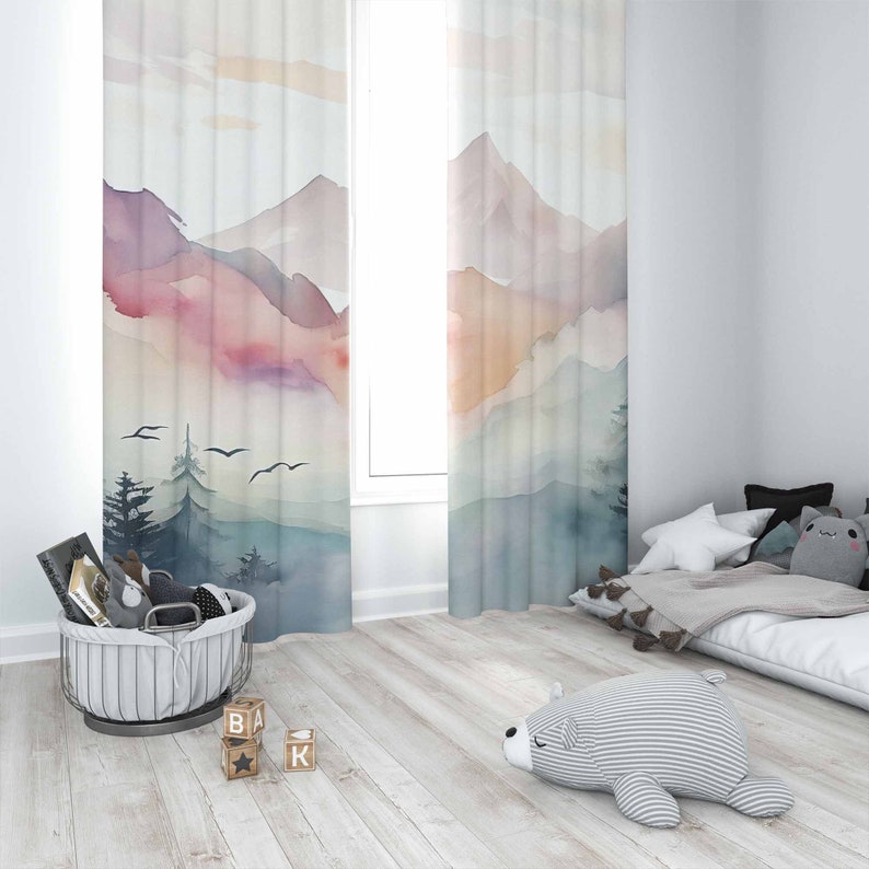 Mountain Forest Kinderkamer Go - Blackout Curtain Nursery recensie en prijs