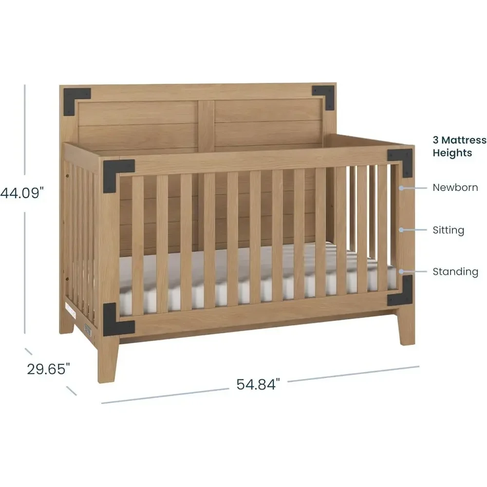 Lucas Design 4-in-1 omvormbaar - Convertible Crib Set recensie en prijs