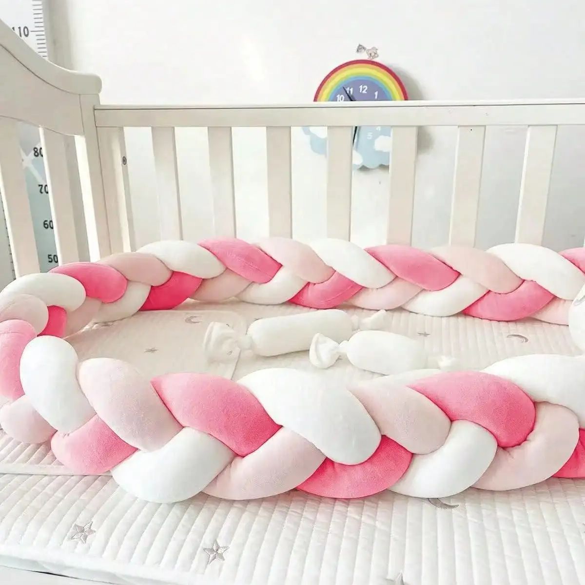 Bumper voor babybedje, bescher - Convertible Crib Set recensie en prijs
