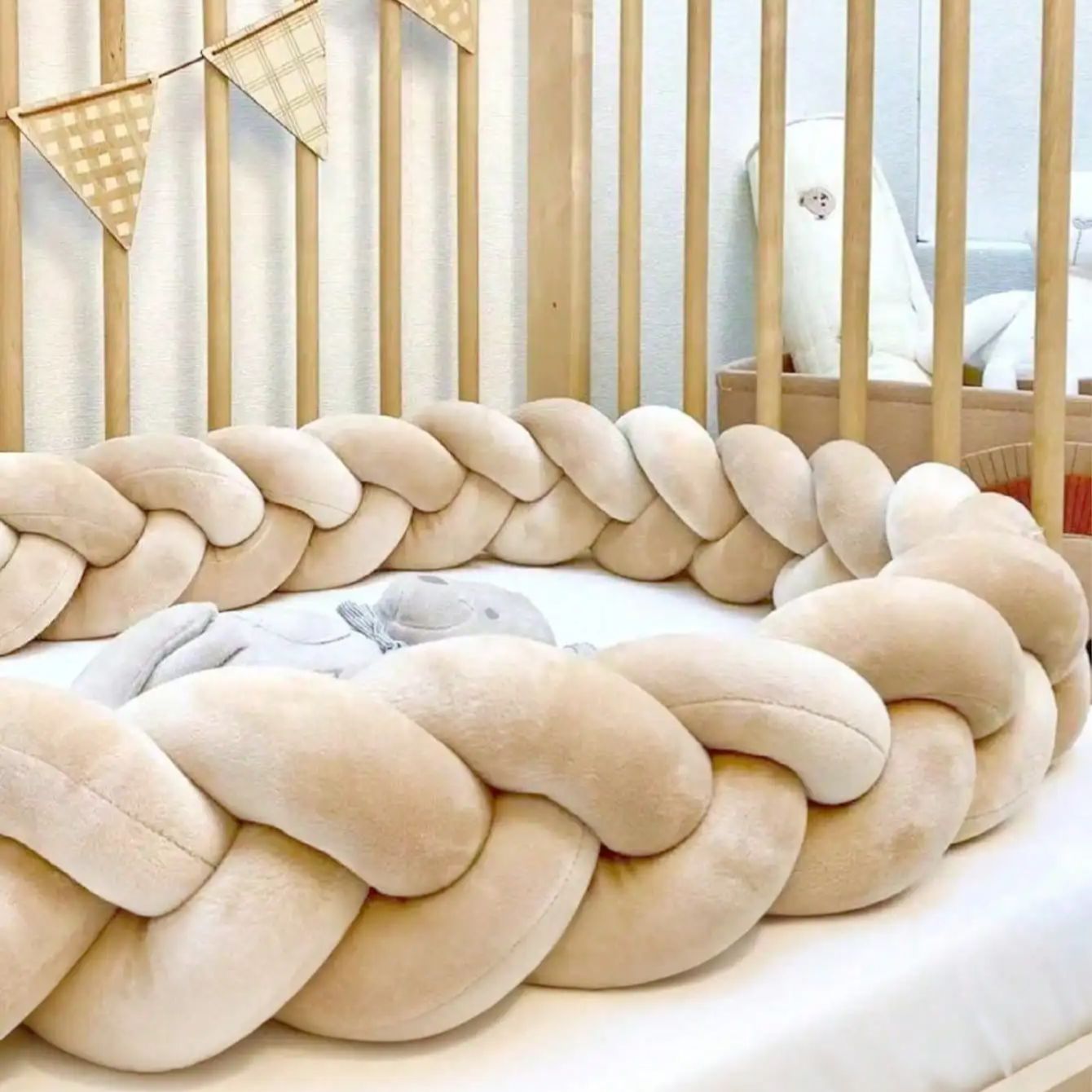 Bumper voor babybedje, bescher - Convertible Crib Set recensie en prijs