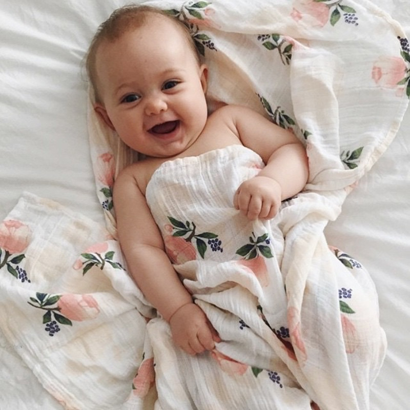 Rose 120x120 cm 70% Bamboe 30% - Swaddle Blanket Muslin recensie en prijs