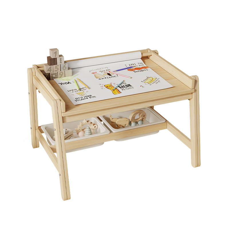 Massief houten tafels en stoel - Baby Nursery Table recensie en prijs