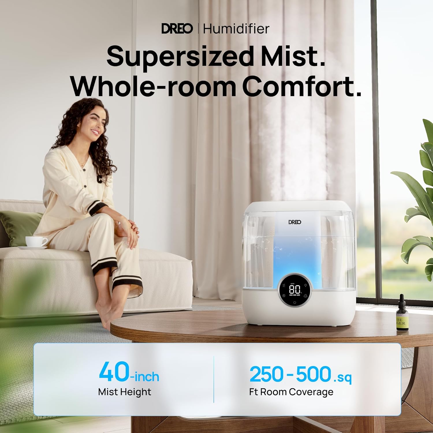 Dreo 6L Top Fill-luchtbevochti - Humidifier Nursery Quiet recensie en prijs