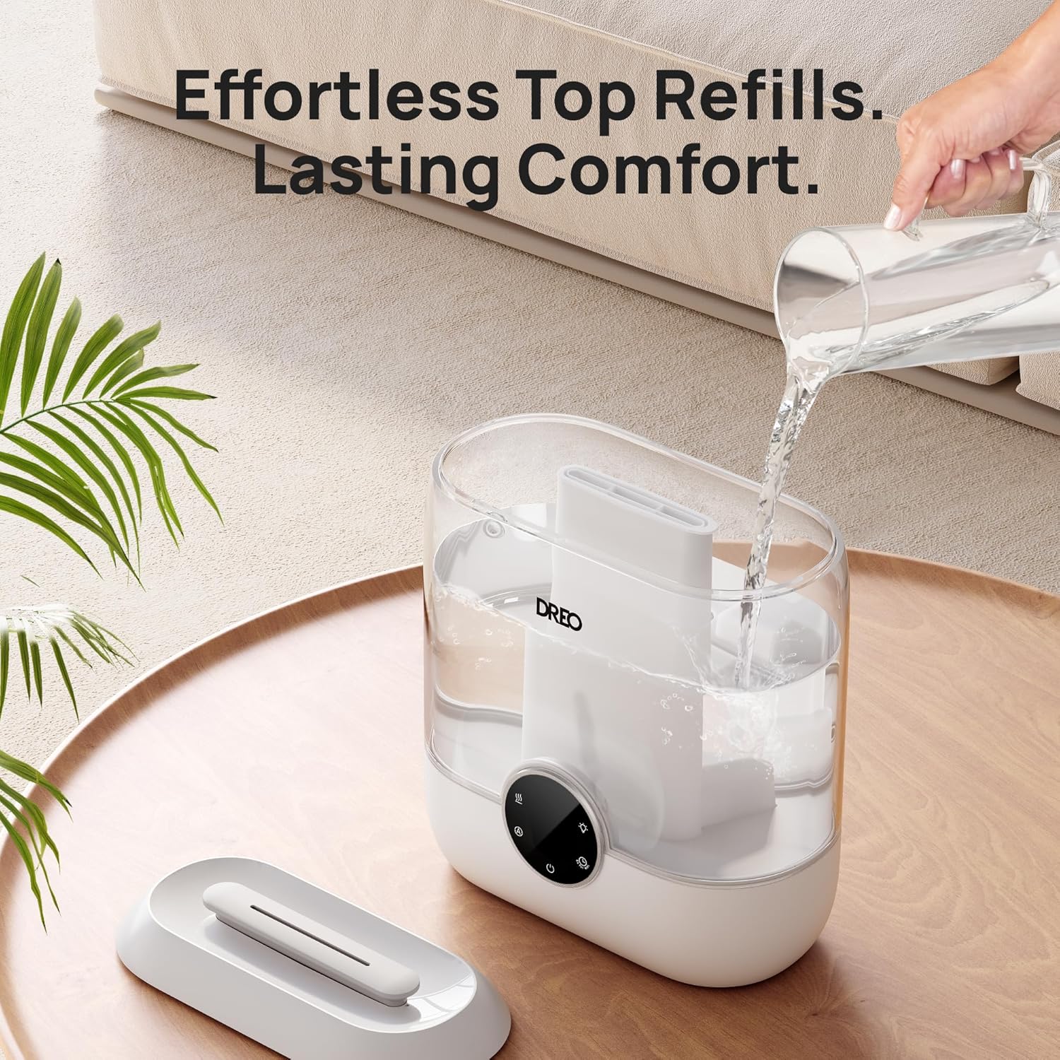 Dreo 6L Top Fill-luchtbevochti - Humidifier Nursery Quiet recensie en prijs