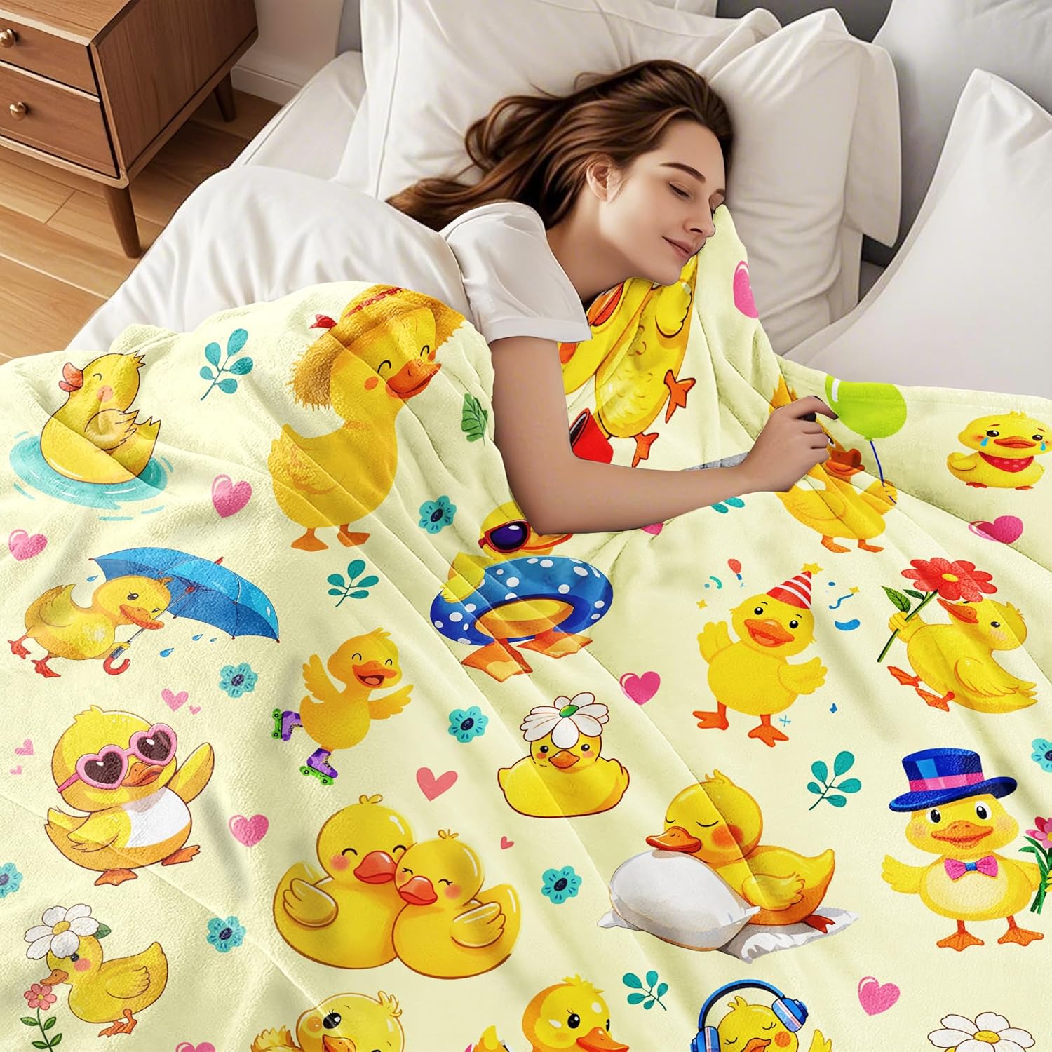 Gele kuiken dierenprint deken  - Baby Nursery Yellow recensie en prijs