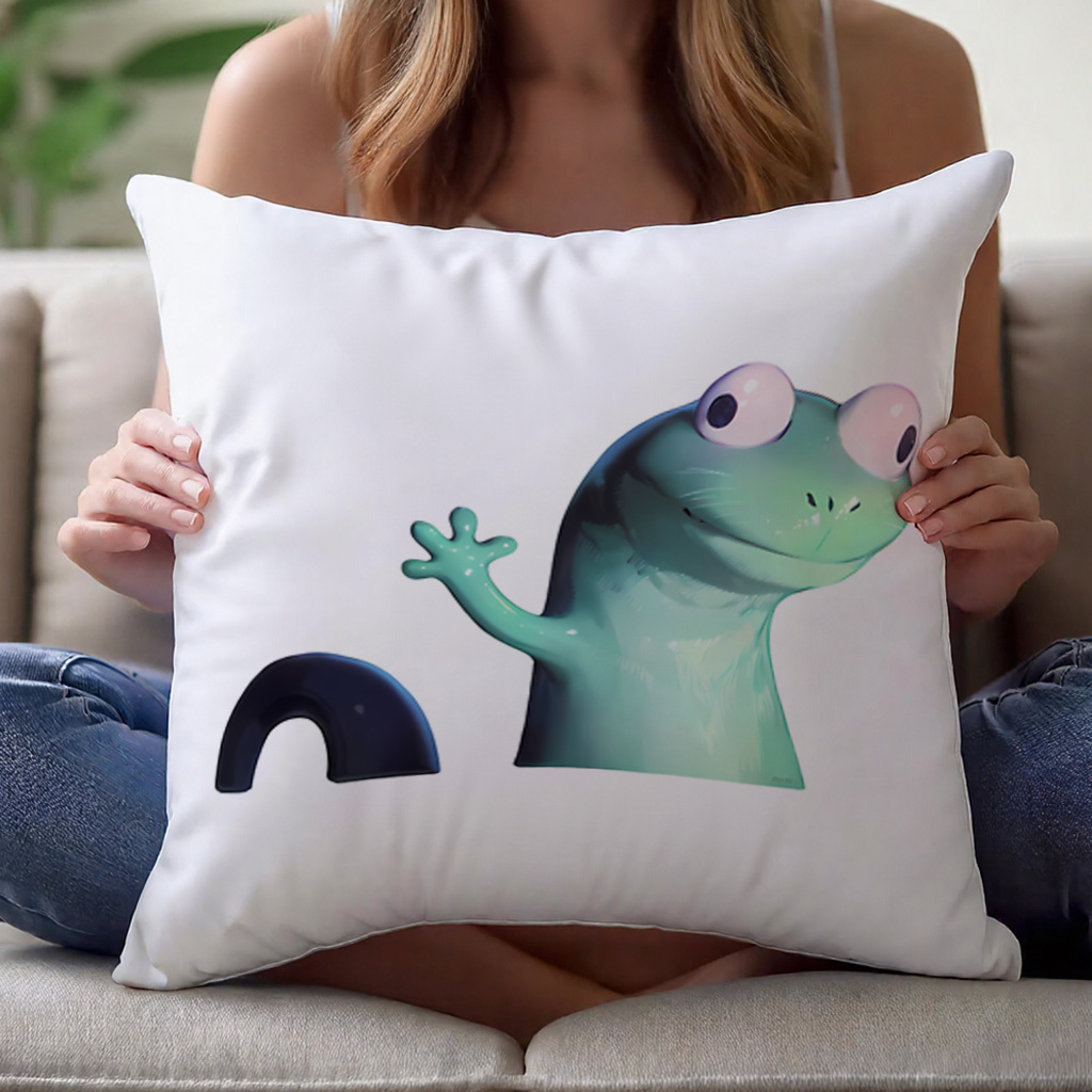 Leuke Cartoon Kikker Kussenslo - Baby Nursery Themes Girl recensie en prijs