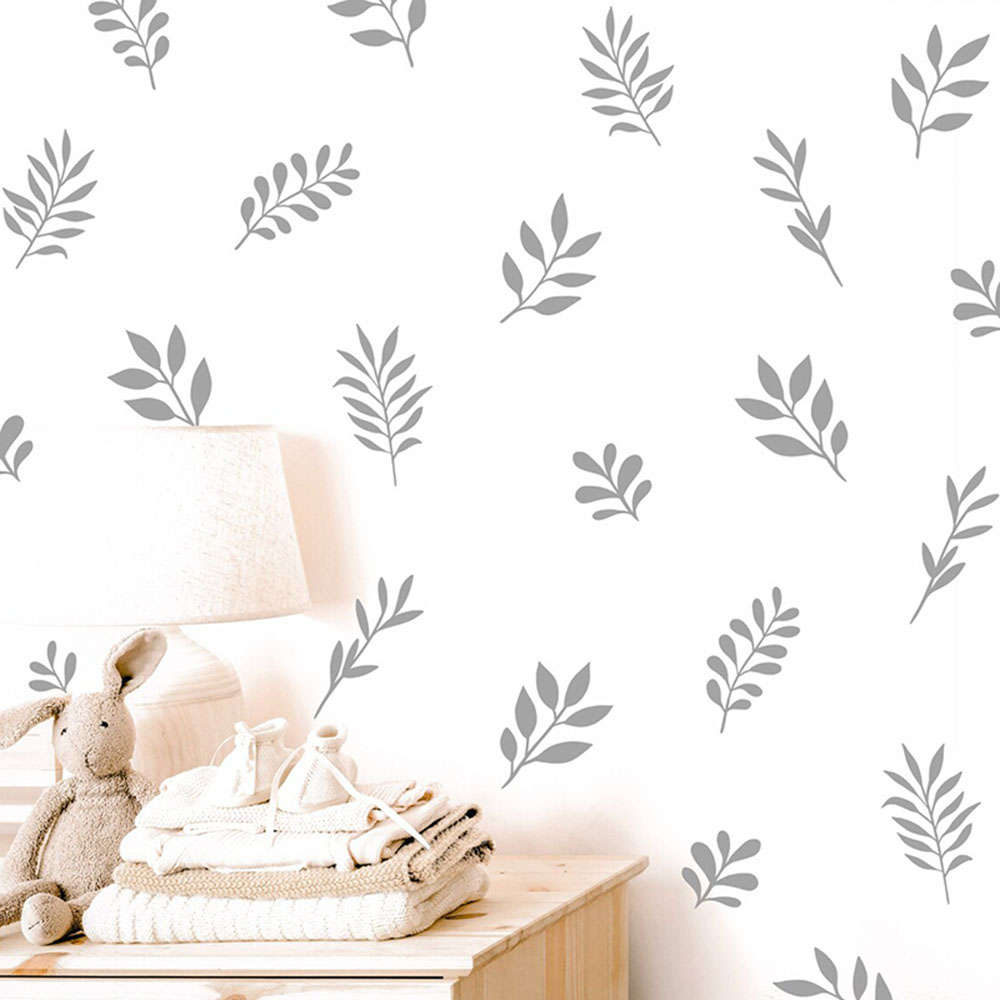 41 stuks botanische blad muurs - Baby Nursery Panelling recensie en prijs