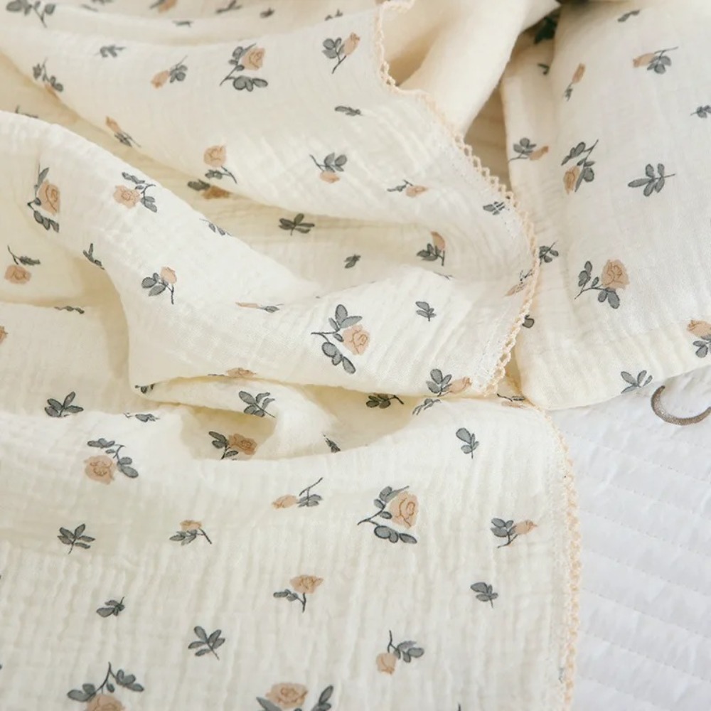 Zachte bloemenmousseline babyd - Swaddle Blanket Muslin recensie en prijs
