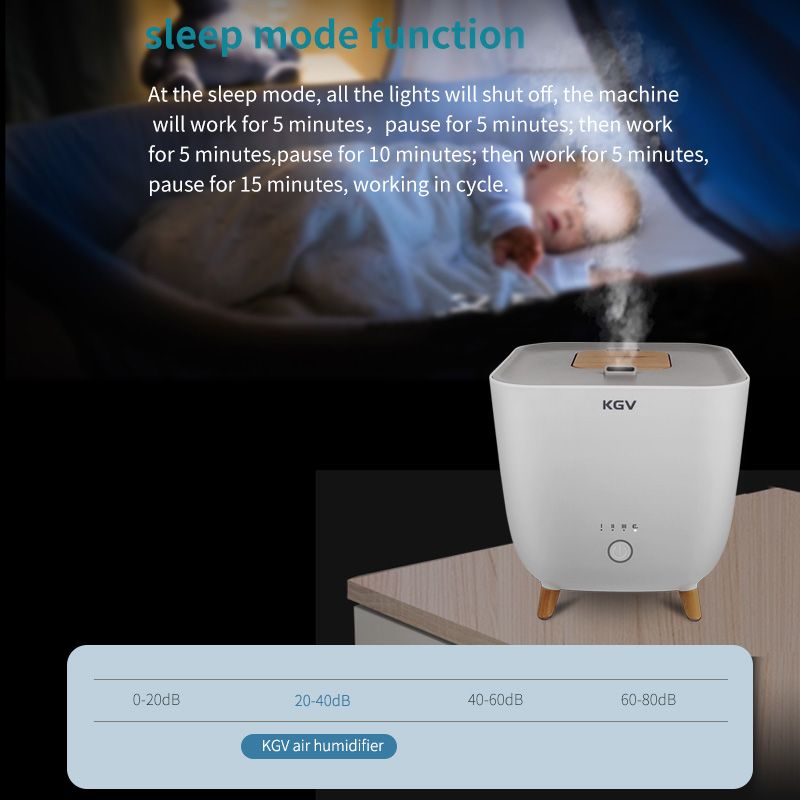 Slimme aromatherapie-luchtbevo - Humidifier Nursery Quiet recensie en prijs