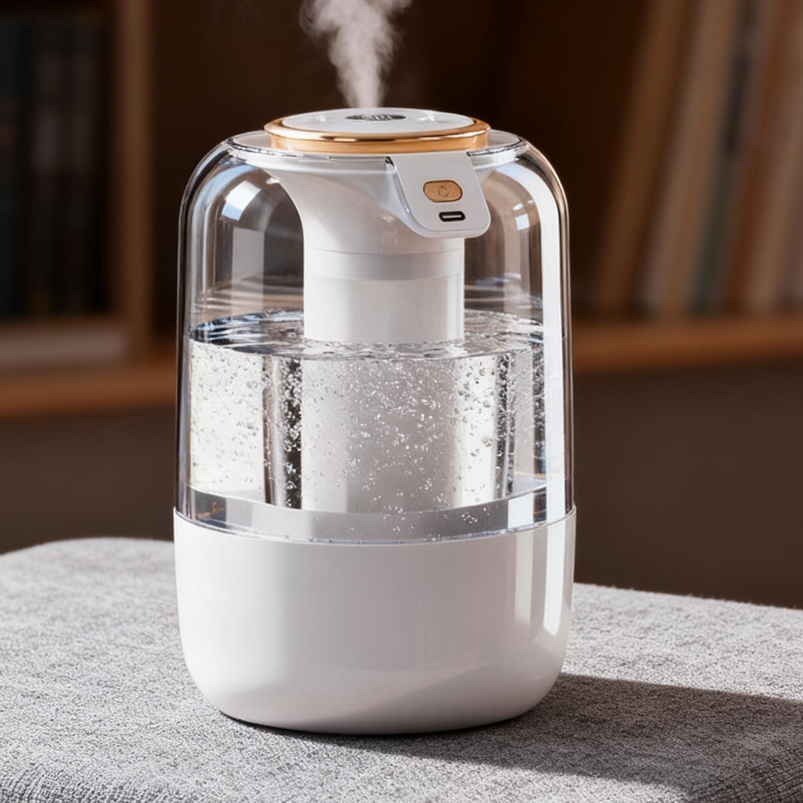 Slaapkamerluchtbevochtiger met - Humidifier Nursery Quiet recensie en prijs