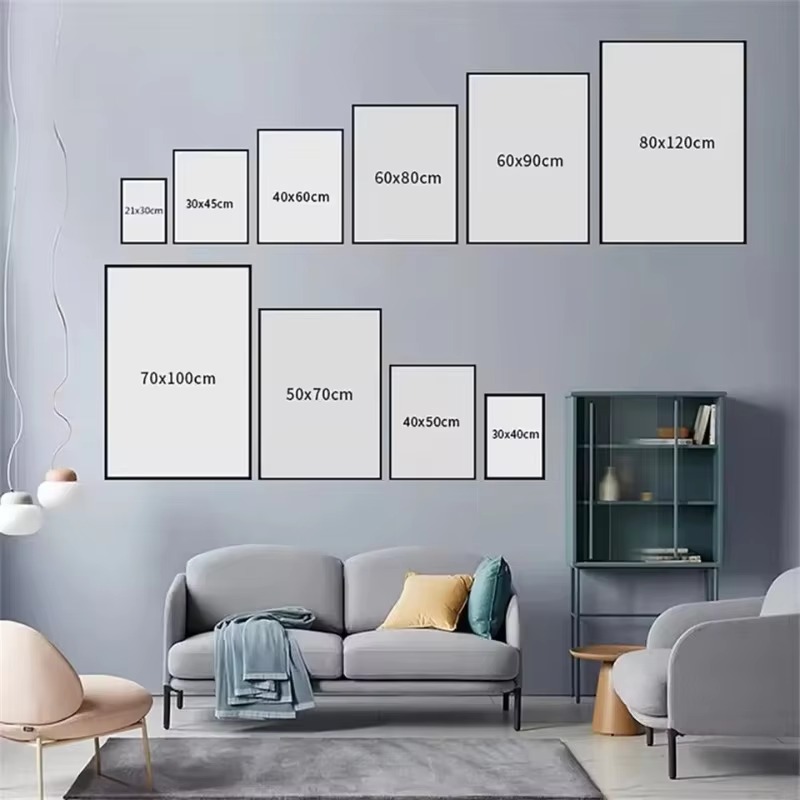 1pc frameloze grappige dieren  - Baby Nursery Neutral recensie en prijs