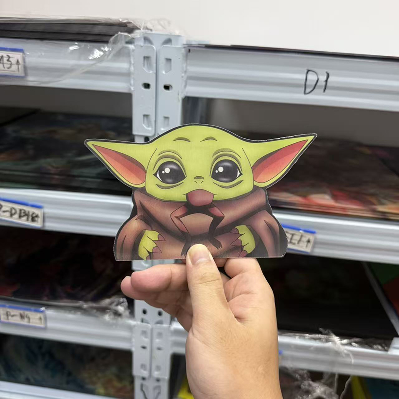 Anime Cartoon Baby Yoda 3D Mot - Baby Yoda Nursery Decor recensie en prijs
