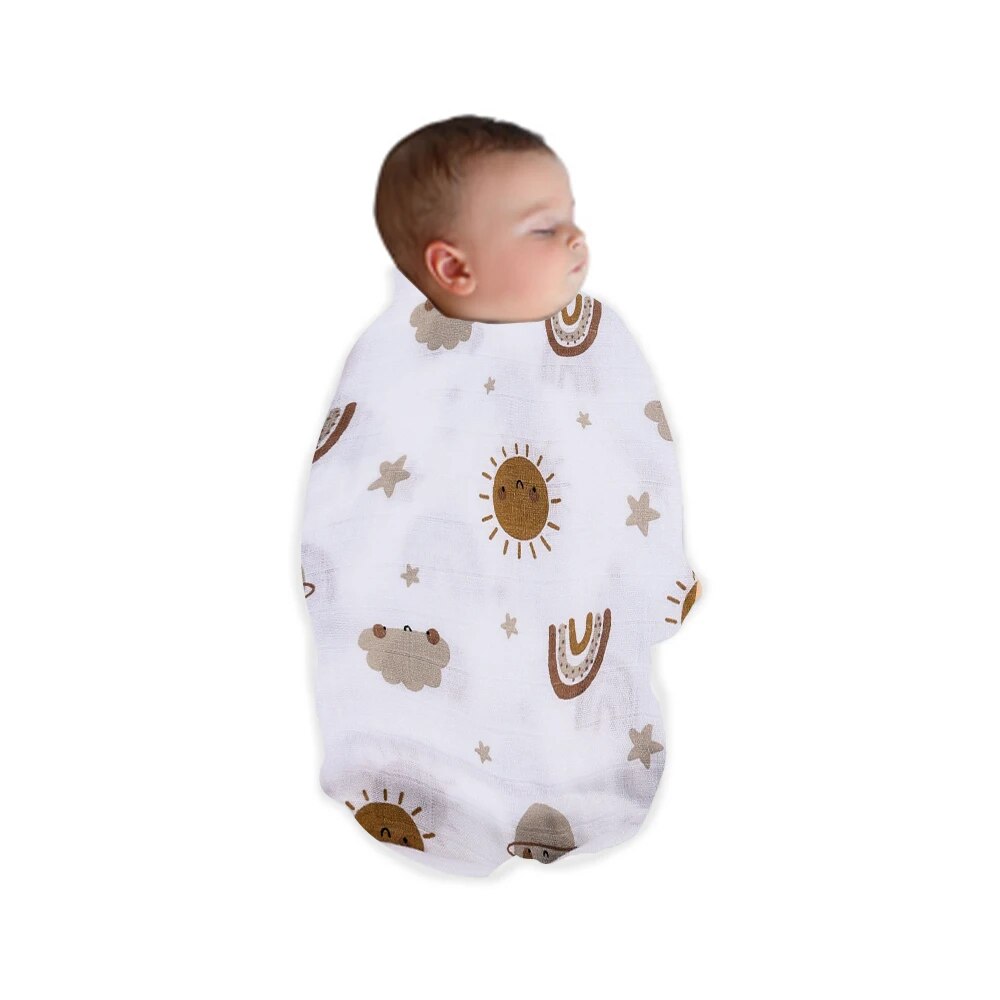 120x110cm Bamboe Katoenen Baby - Swaddle Blanket Muslin recensie en prijs