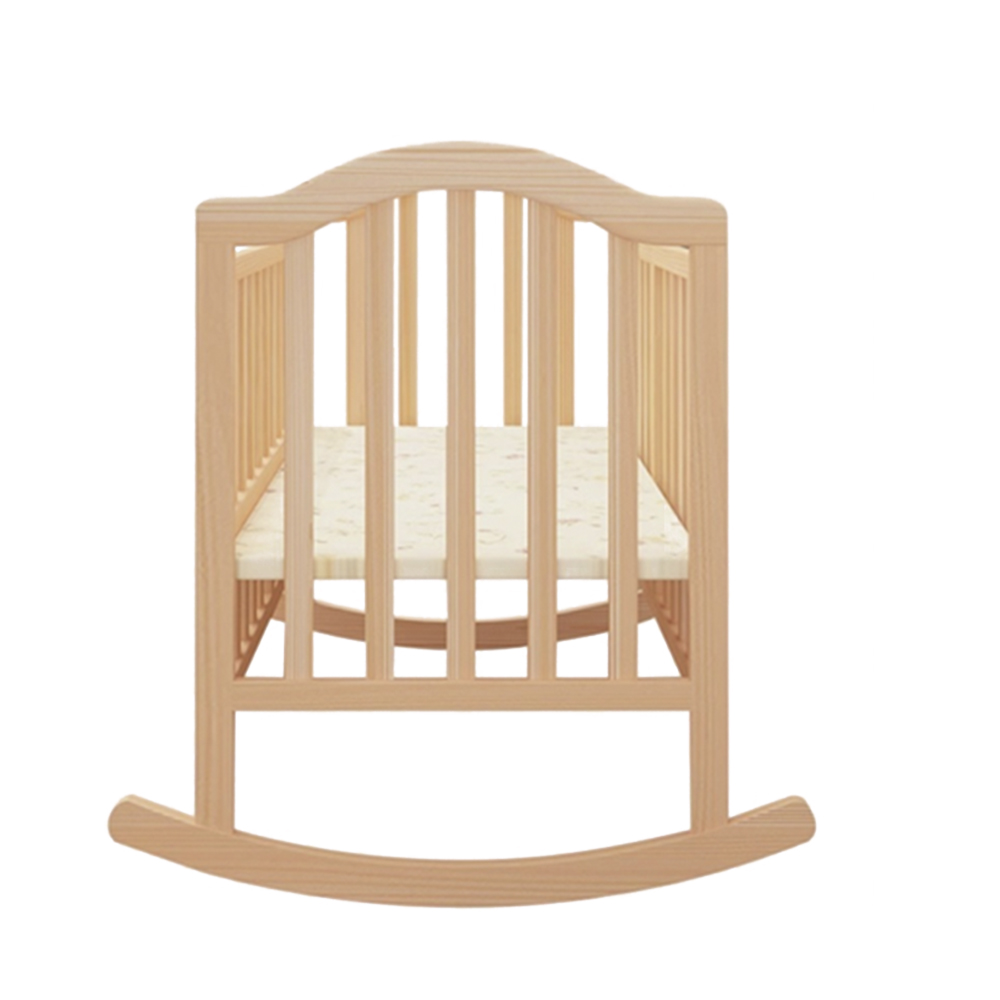 Grenenhouten babybedjes Schomm - Convertible Crib Set recensie en prijs