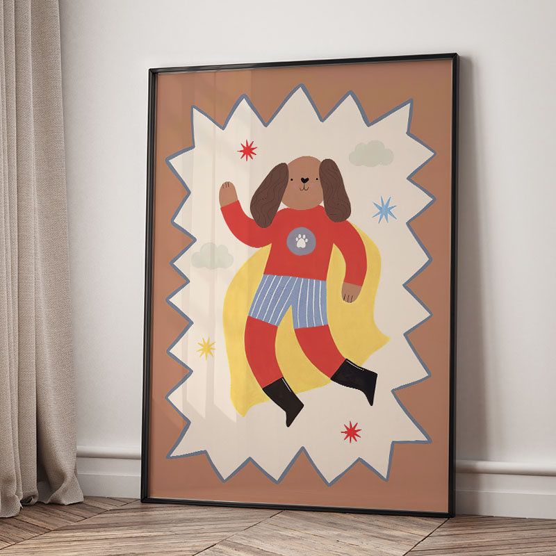 Grappige cartoon super coole k - Baby Nursery Items recensie en prijs